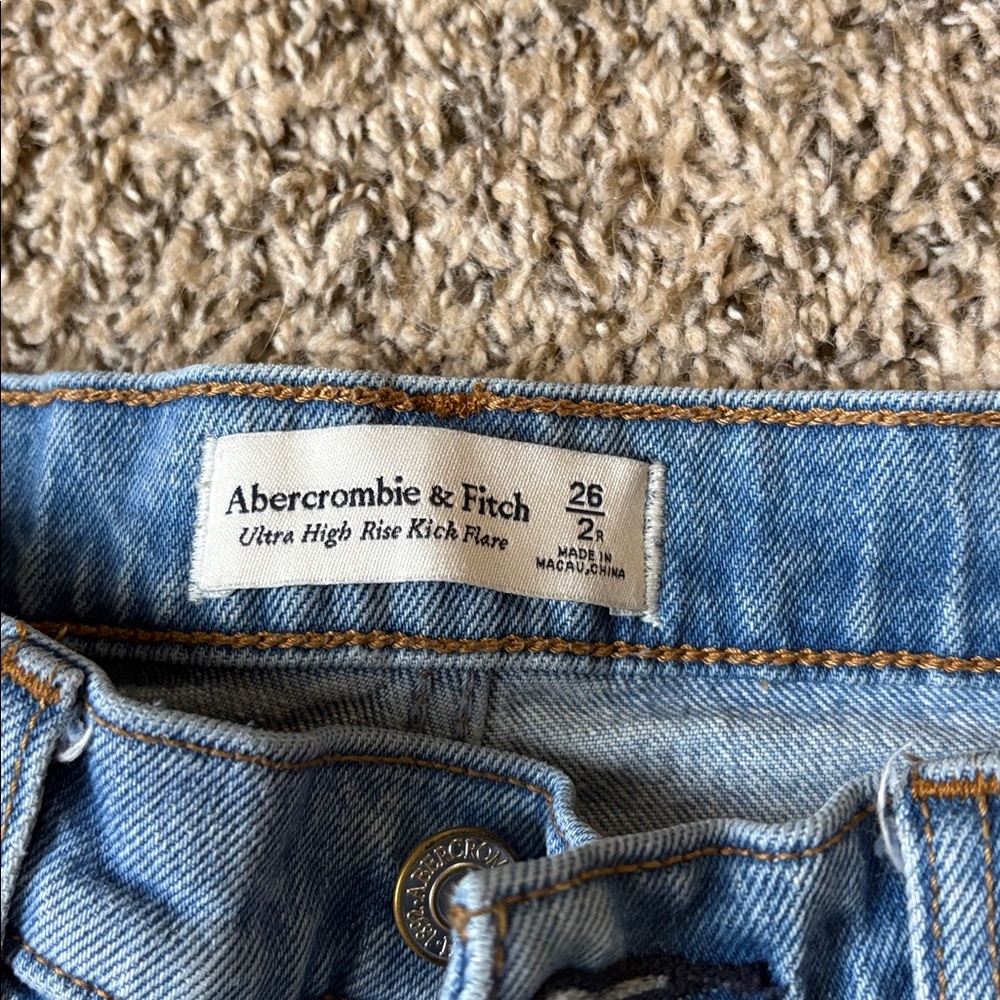 Distressed kick flare jeans 26 Regular - Picture 2 of 2
